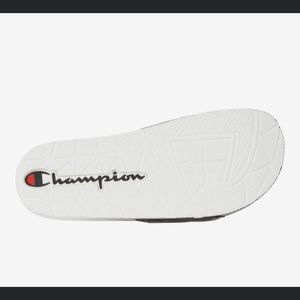 Never worn champion slides. I just sized them a little too small.